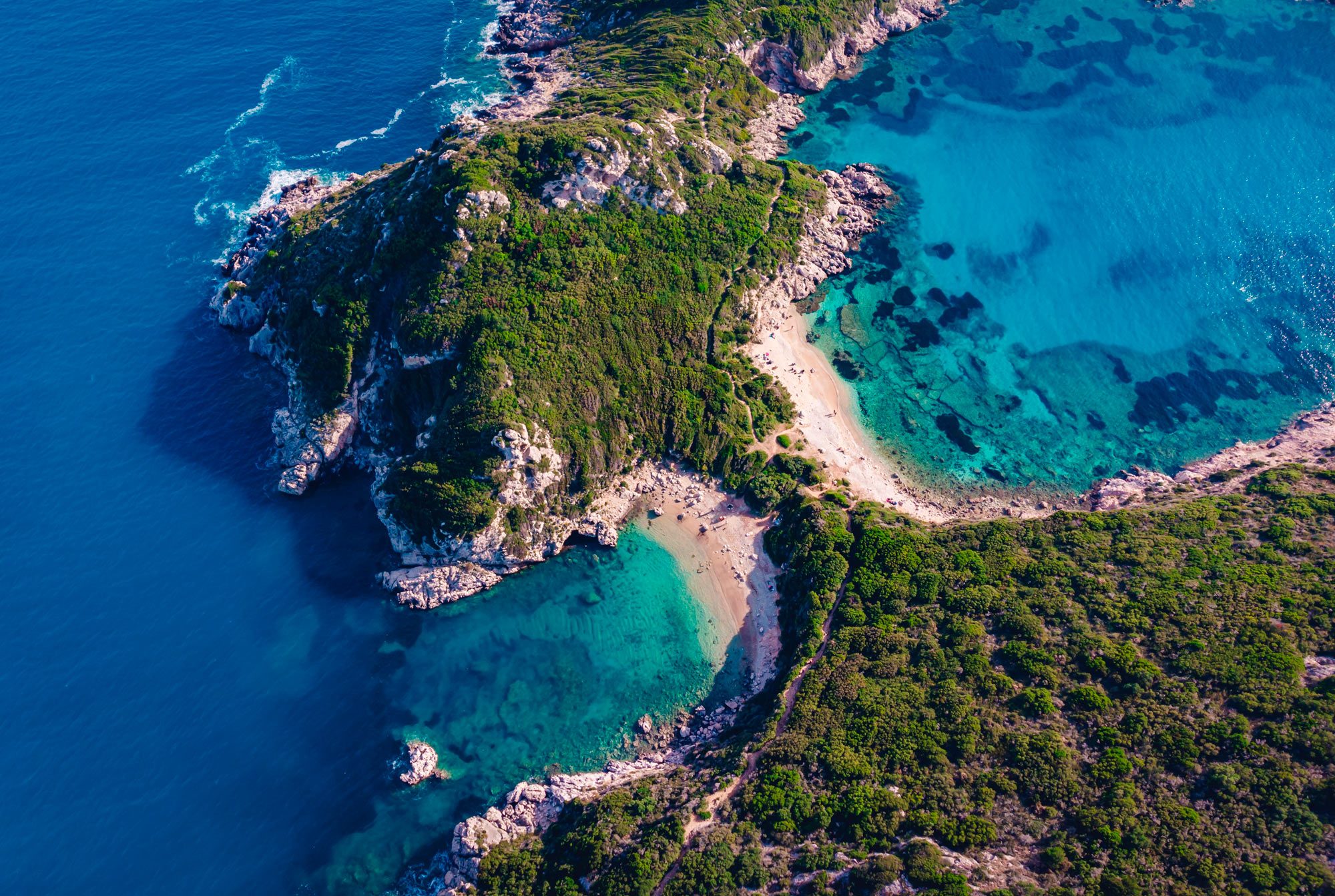 Τοπίο της Βόρειας Κέρκυρας